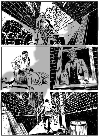 September's Maxi Zagor features drawings by Giuseppe Prisco with texts by Moreno Burattini.