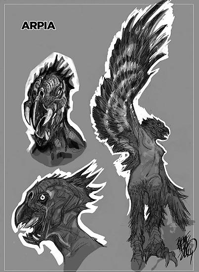 The harpy - Michele Benevento