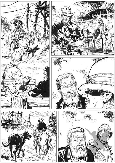Adam Wild n.25, art by Gabriele Parma.