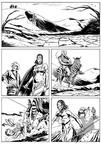 Adam Wild n.20, art by Matteo Bussola.