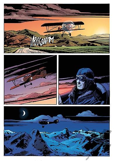 Dampyr 200, drawn by Luca Rossi, is being colored by Romina Denti.
