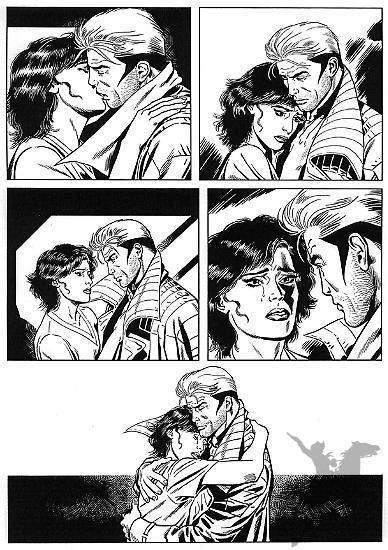 Tavola tratta dall'albo n.306 - testi di Riccardo Secchi, disegni di Sergio Giardo.