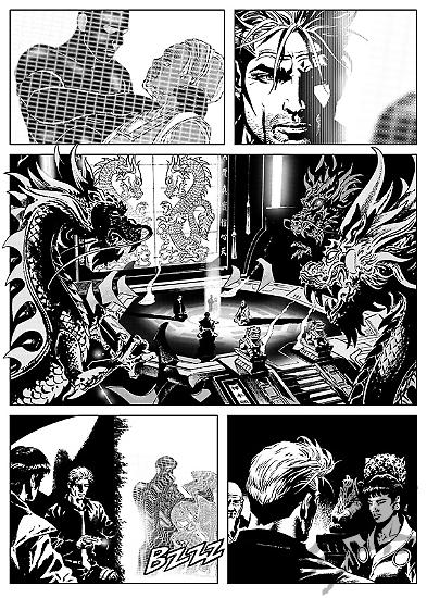 Pagina dell'albo n.305, testi di Riccardo Secchi e disegni di Ivan Calcaterra.