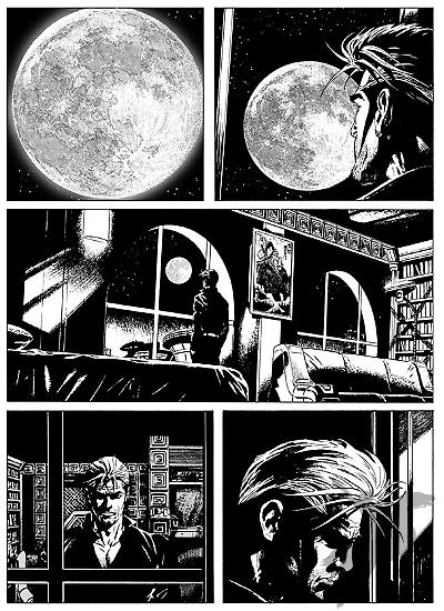 Pagina dell'albo n.305, testi di Riccardo Secchi e disegni di Ivan Calcaterra.