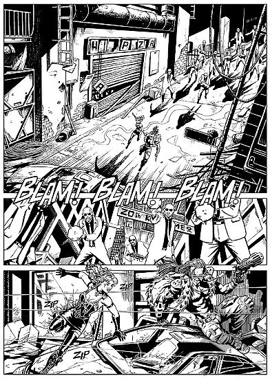 Agenzia Alfa 37 - testi Adriano Barone, disegni Oskar.