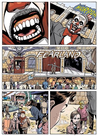 Tavola in anteprima dello Speciale estivo di Julia, disegni di Claudio Piccoli, colori di Spartaco Lombardo.