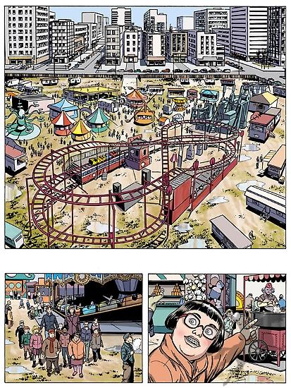 Tavola in anteprima dello Speciale estivo di Julia, disegni di Claudio Piccoli, colori di Spartaco Lombardo.