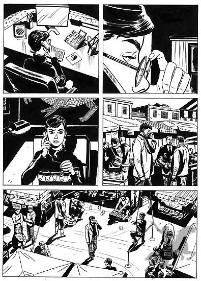 Anteprima di una tavola illustrata da Enrico Massa.