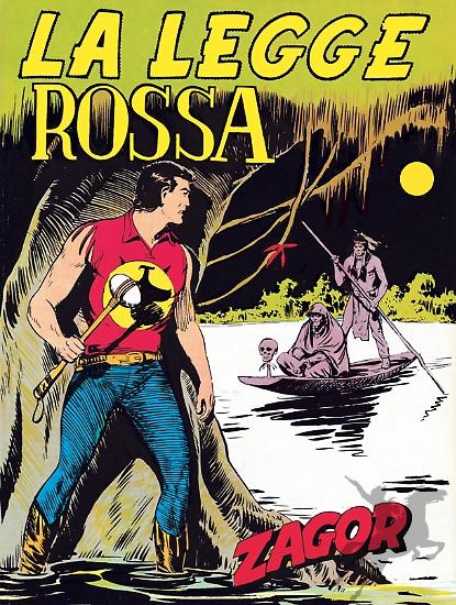 Zagor 9 	La legge rossa