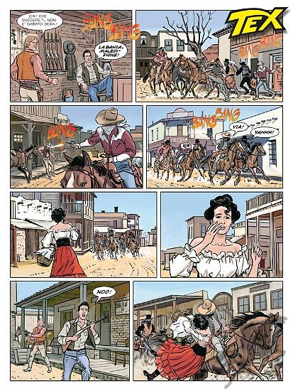 Painted Desert - Tavola in anteprima realizzata da Angelo Stano.