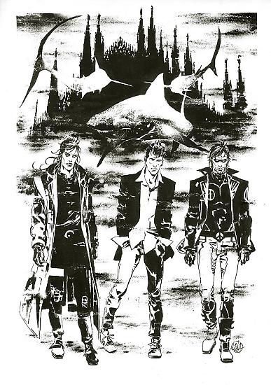 Disegno di Lola Airaghi per Dylandogofili Cartoomics 2016.