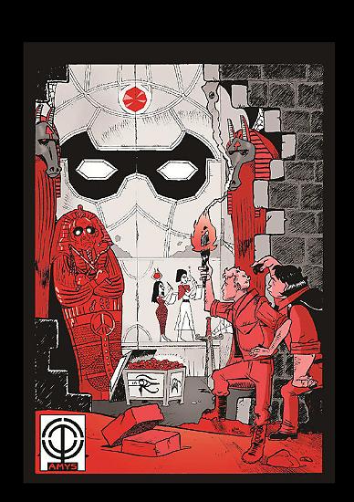 Disegno di Nicola Rubin per AMys Cartoomics 2016.