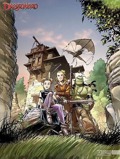 Illustrazione di Riccardo Crosa, colori di Paolo Francescutto.