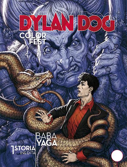 Copertina di Ausonia per Dylan Dog Color Fest 17.