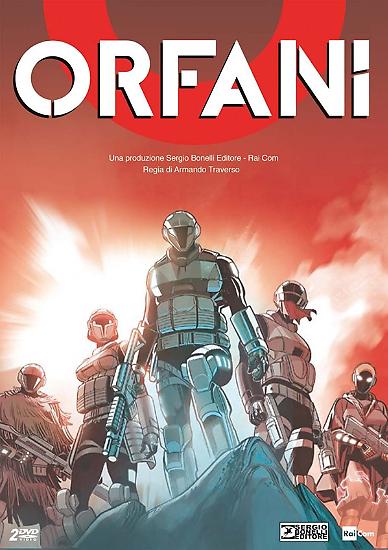 La grafica di copertina della custodia.