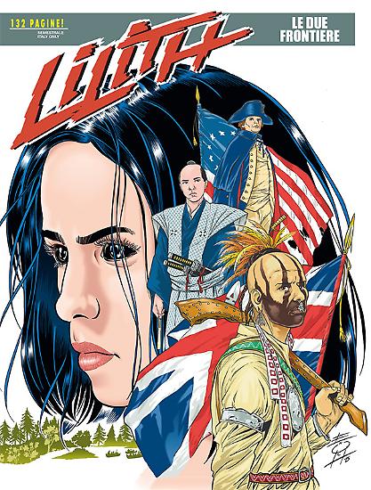 La copertina di Lilith n.16 "Le due frontiere", in edicola dal 9 giugno.