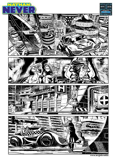 Tavole di Sergio Giardo, tratte da "Vite sconosciute".