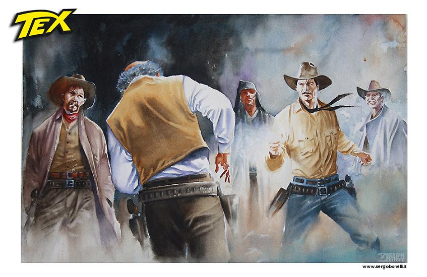 Tex - illustrazione.