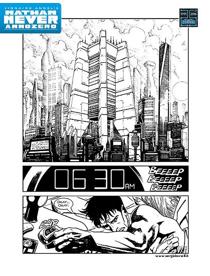 Nathan Never Annozero n.1 "Giorni oscuri".