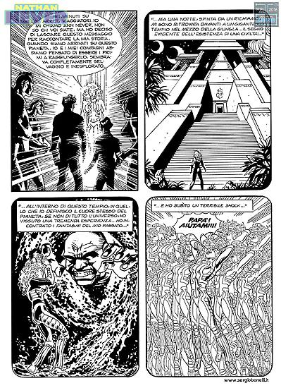 Nathan Never Gigante n.9 "Universi Paralleli" - testi Antonio Serra, disegni Gino Vercelli.