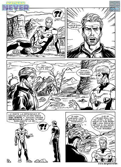 Nathan Never Gigante n.3 "Un nuovo futuro" - testi Antonio Serra, disegni Gigi Simeoni e Giancarlo Olivares.