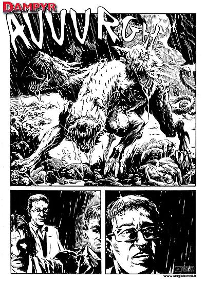 Speciale Dampyr n.12 "La porta dell'Inferno" - testi Moreno Burattini, disegni Fabrizio Longo.