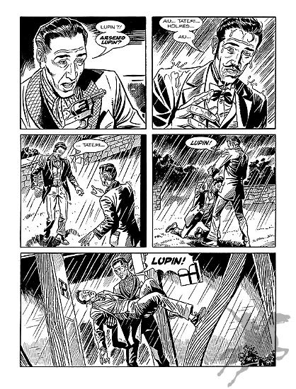Il ladro che si alleò con Sherlock Holmes, Storie da Altrove 19, testi: Carlo Recagno, disegni: Antonio Sforza