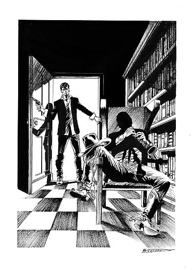 Disegno di Maurizio Dotti.