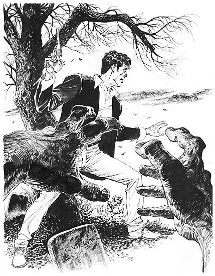 Disegno di Claudio Villa.