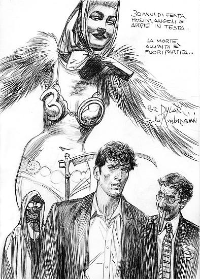 Disegno di Carlo Ambrosini.