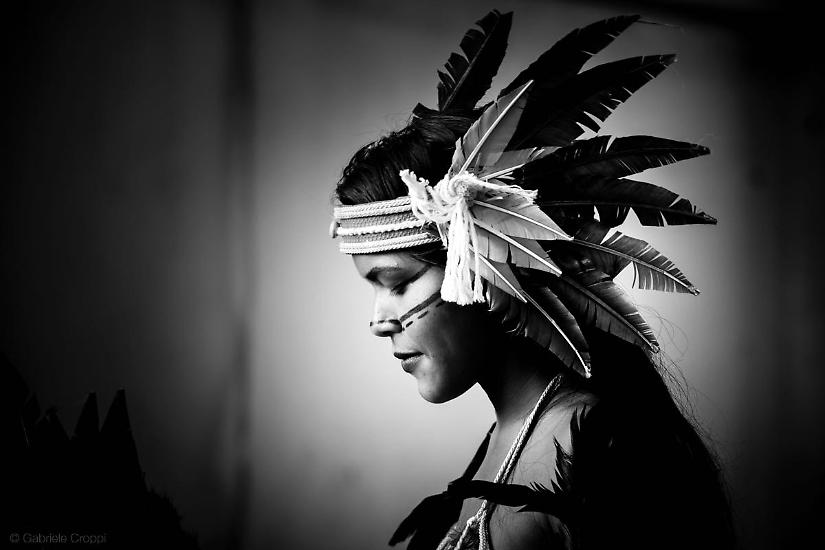 Parintins, Amazonas, Brasile Boi Caprichoso, prove per il Festival Boi Bumbà di giugno
