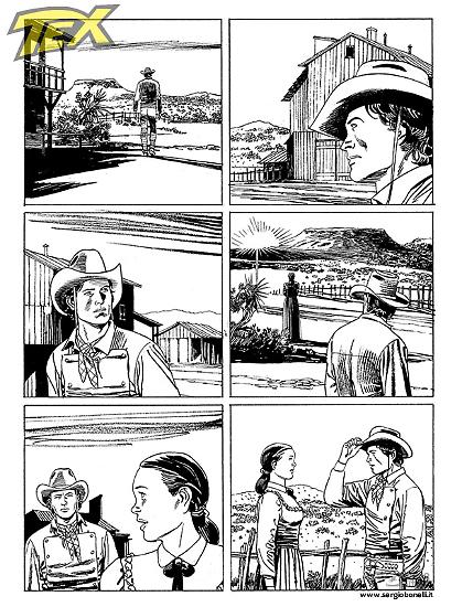Anticipazioni Tex 2017 - Immagine di Lucio Filippucci.
