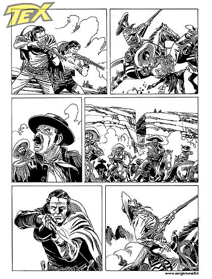 Anticipazioni Tex 2017 - Immagine di Lucio Filippucci.