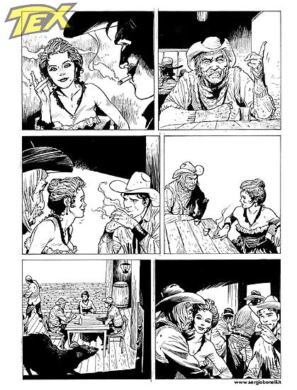 Anticipazioni Tex 2017 - Immagine di Stefano Andreucci.