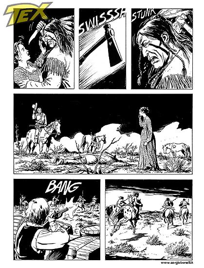 Anticipazioni Tex 2017 - Immagine di Pasquale Del Vecchio.