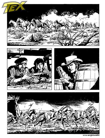 Anticipazioni Tex 2017 - Immagine di Pasquale Del Vecchio.