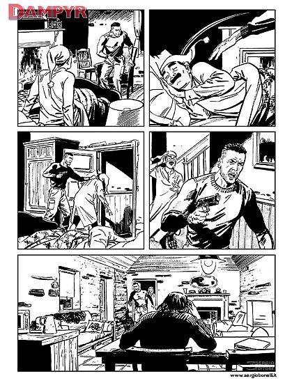 2017 Dampyr Preview - Artwork by Bruno Brindisi