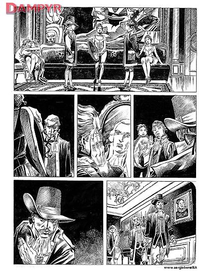 Anteprima Dampyr 2017 - Disegni di Alessio Fortunato