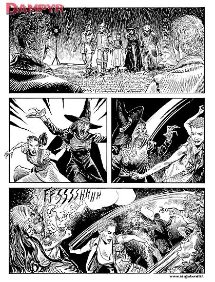 2017 Dampyr Preview - Artwork by Michele Cropera