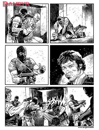 2017 Dampyr Preview - Artwork by Fabiano Ambu