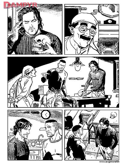 2017 Dampyr Preview - Artwork by Bruno Brindisi