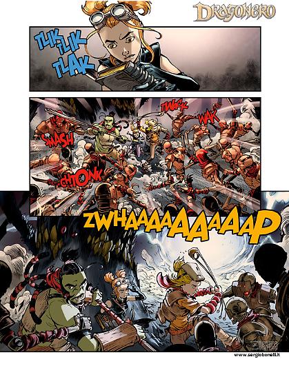 Anteprima Dragonero 2017 - "Serie Young", disegni di Riccardo Crosa, colori di Paolo Francescutto