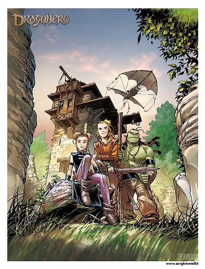 Anteprima Dragonero 2017 - "Serie Young", disegni di Riccardo Crosa, colori di Paolo Francescutto