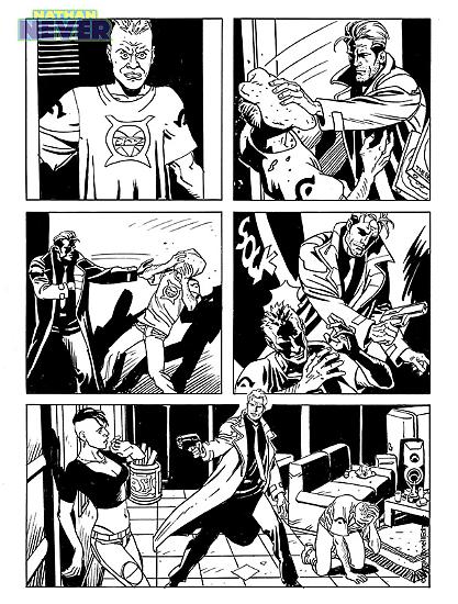 Preview Nathan Never 2017 - Art by Germano Bonazzi