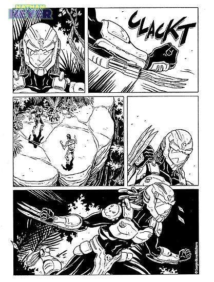 Preview Nathan Never 2017 - Art by Emanuele Boccanfuso