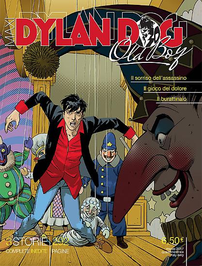 Maxi Dylan Dog Old Boy 29, dal 24 febbraio 2017 in edicola. Copertina di Andrea Accardi.