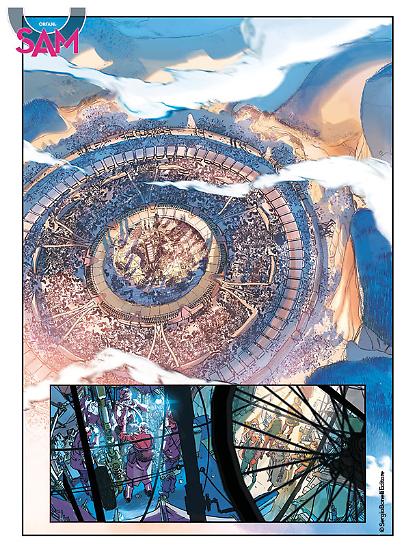 Orfani: Sam N°1, testi di Roberto Recchioni e Michele Monteleone, disegni di Carmine Di Giandomenico, colori Alessia Pastorello