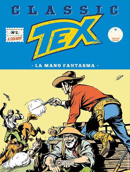 Tex Classic N°2, copertina di Aurelio Galleppini (immagine non definitiva).