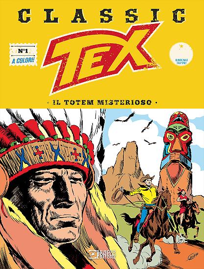 Tex Classic N°1, copertina di Aurelio Galleppini.