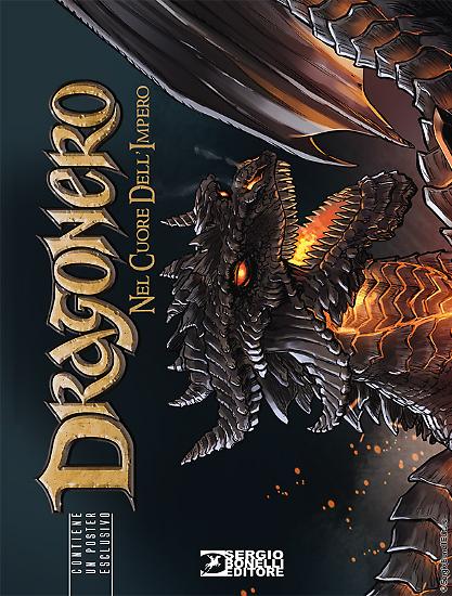 Dragonero 46 Edizione Variant Cartoomics 2017: la copertina! Disegno di Giancarlo Olivares, colori di Paolo Francescutto.